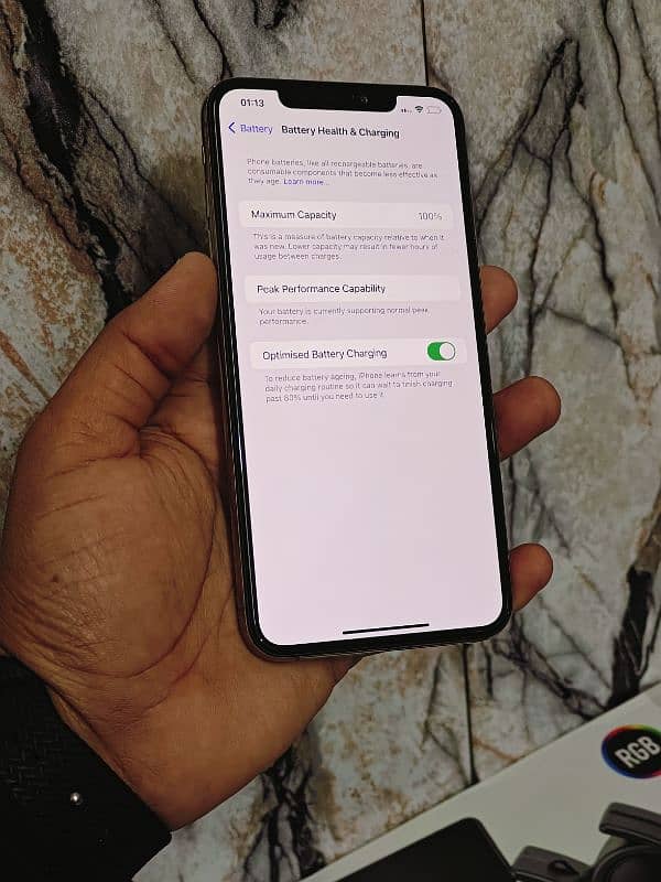 iphone XS max 256 Gold official PTA approved 3