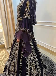 Beautiful Purple Turkish Wedding Dress