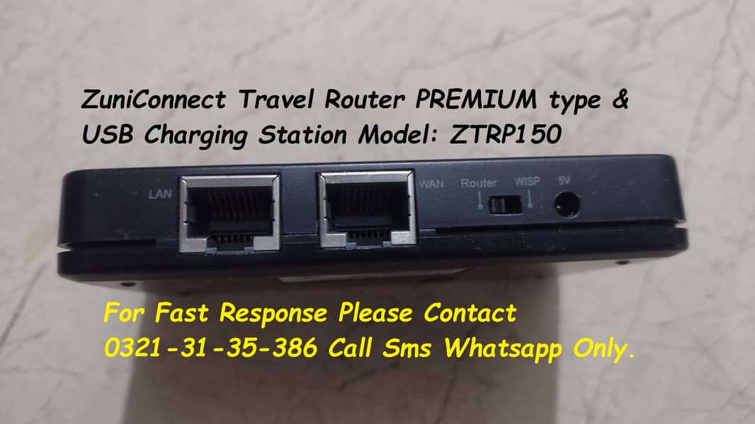 travel wifi router with usb charging station 1