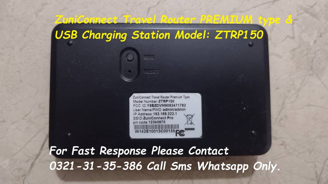 travel wifi router with usb charging station 2