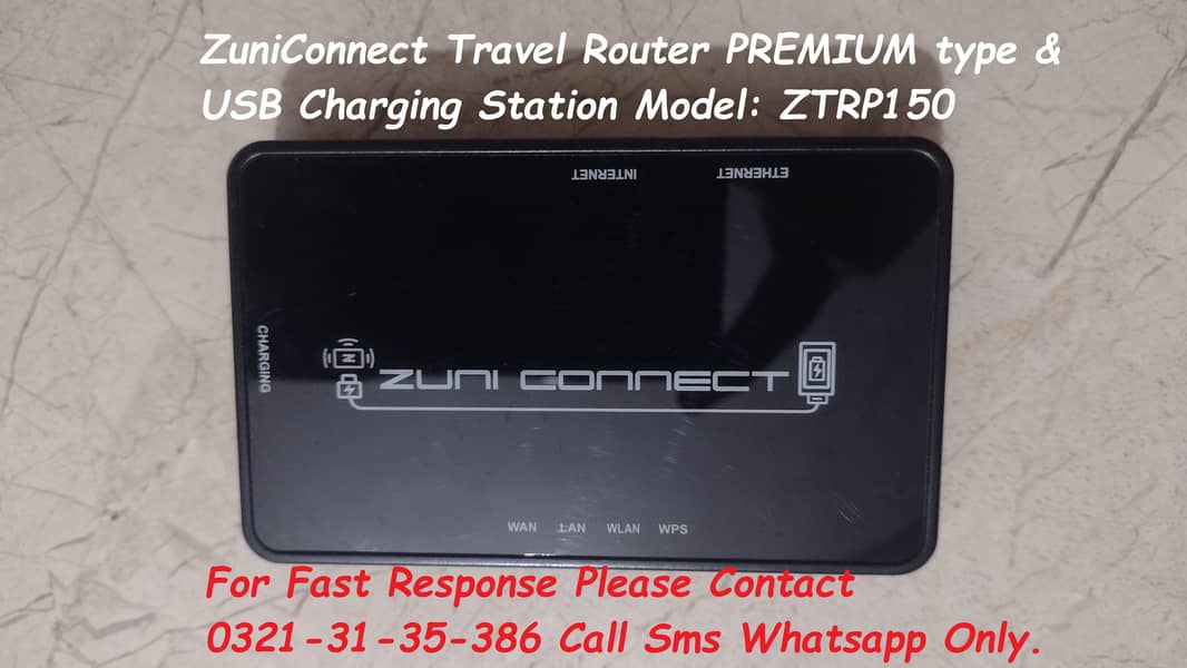 travel wifi router with usb charging station 3