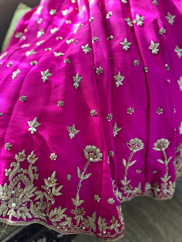 Magenta lehnga 1