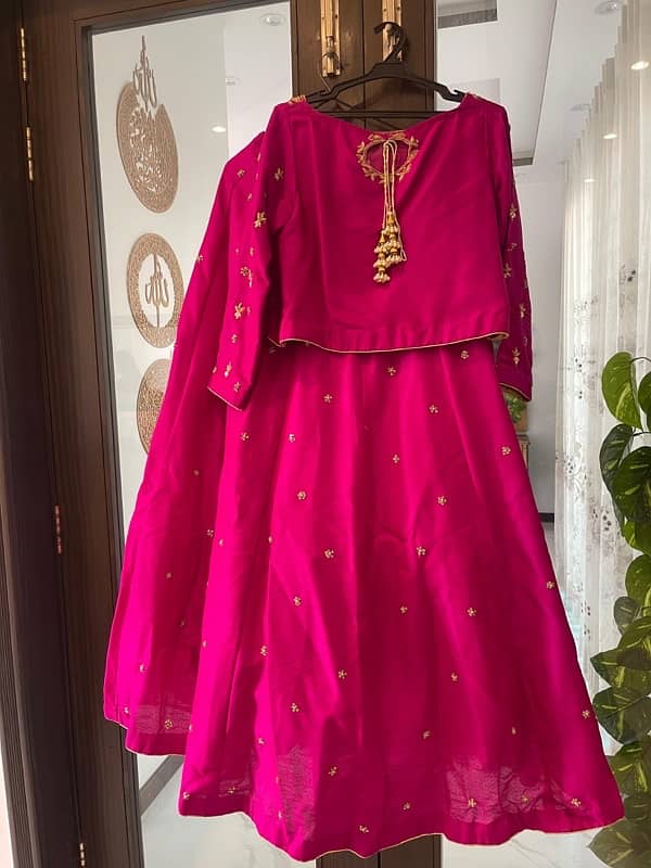 Magenta lehnga 2