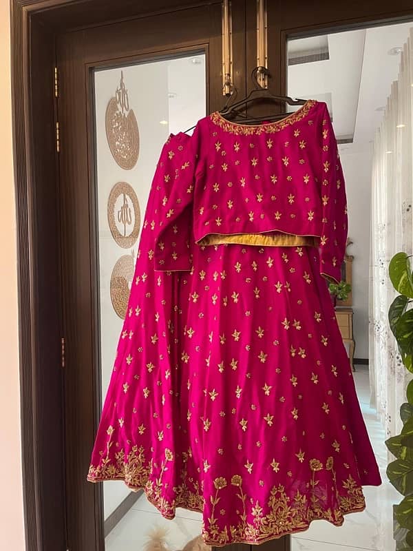 Magenta lehnga 3