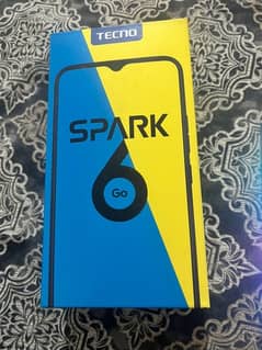 tecno spark 6 go blue colour with box 2 gb ram 32 gb rom