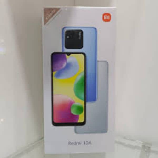 Redmi 10a original box available 4+2 ram 128gb rom 0