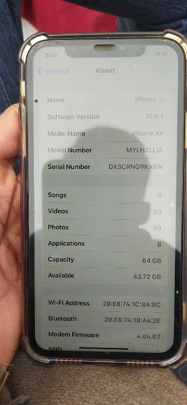 iphone XR 64 gb waterpack non pta 0