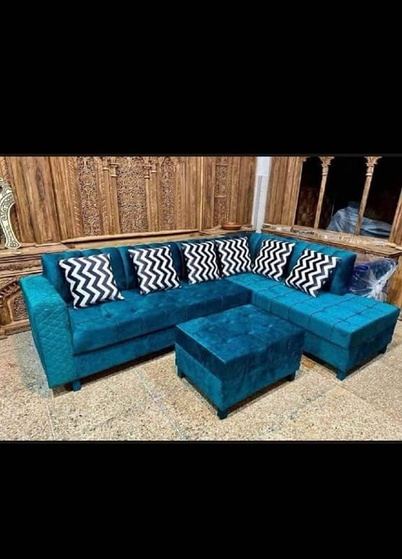 7 Seater Corner L Shape Sofa 2