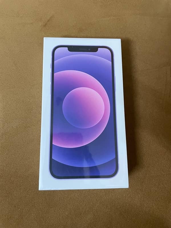 Brand New Apple iPhone 12 (64GB) - Purple Color 0