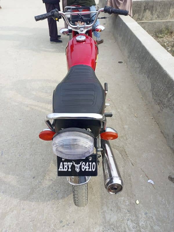 Honda 125 attock namber good condition.  model 20.21 contact 1