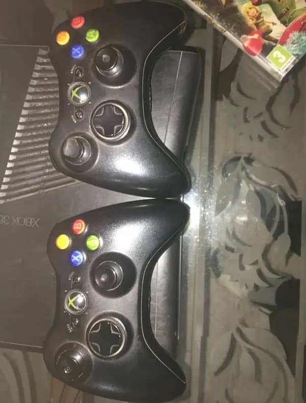 xbox 360 slim 250 gb with camera games and controller 2