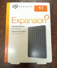 1TB External Hard Drive Seagate Expansion