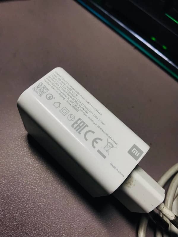 redmi note 11 original charger 33w with cable 1