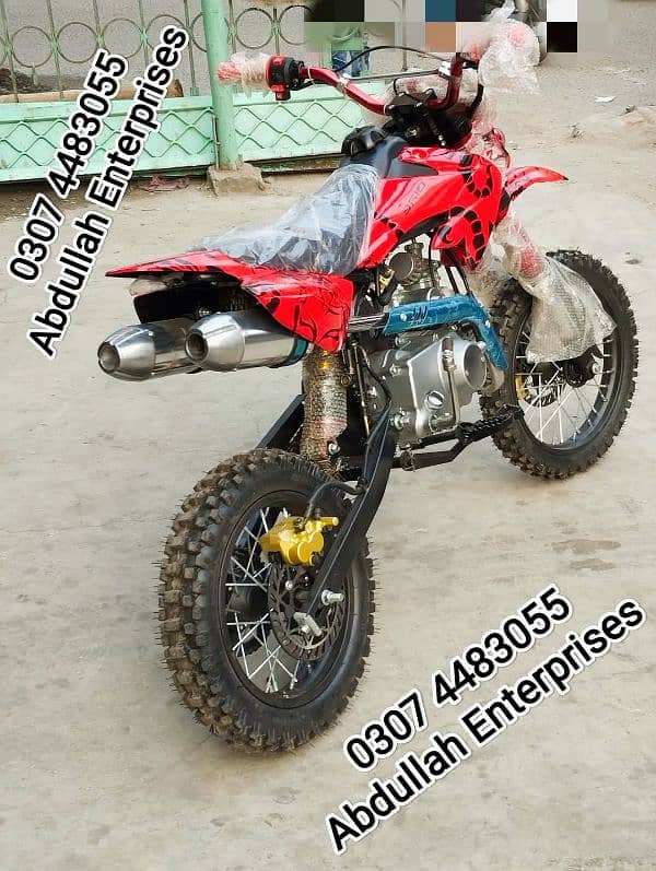 Trail bike brand new zero meter for sale delivery all over Pakistan 2