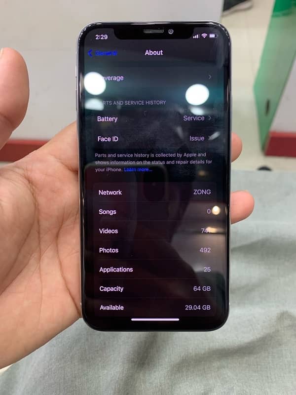 iPhone X pta proved 5