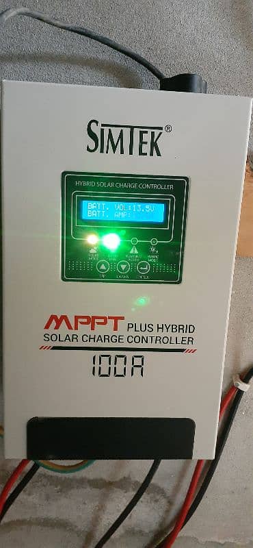 smtek hybrid mppt 100A solar charge controller 0