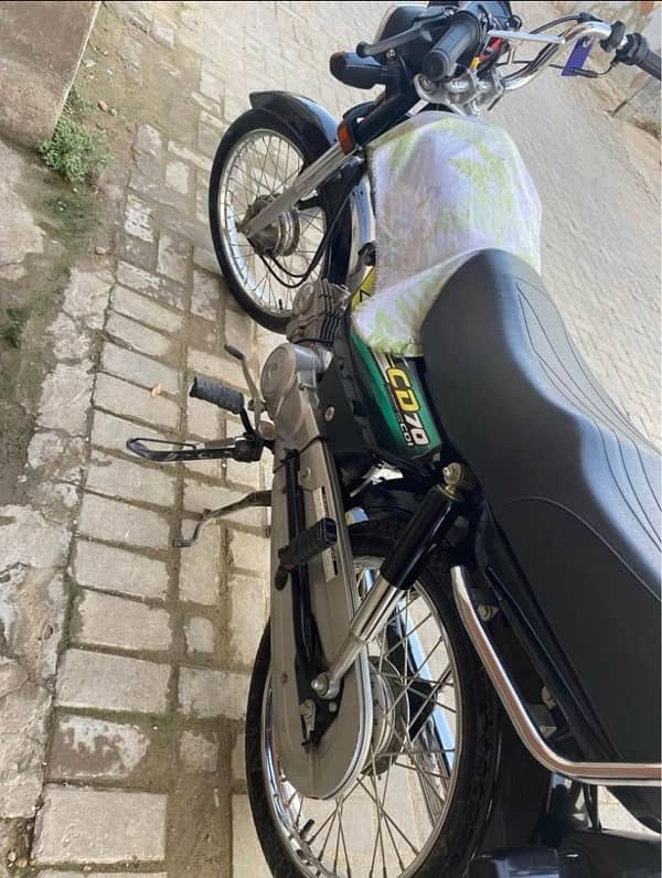 honda cd 70 2023 model karachi number 0