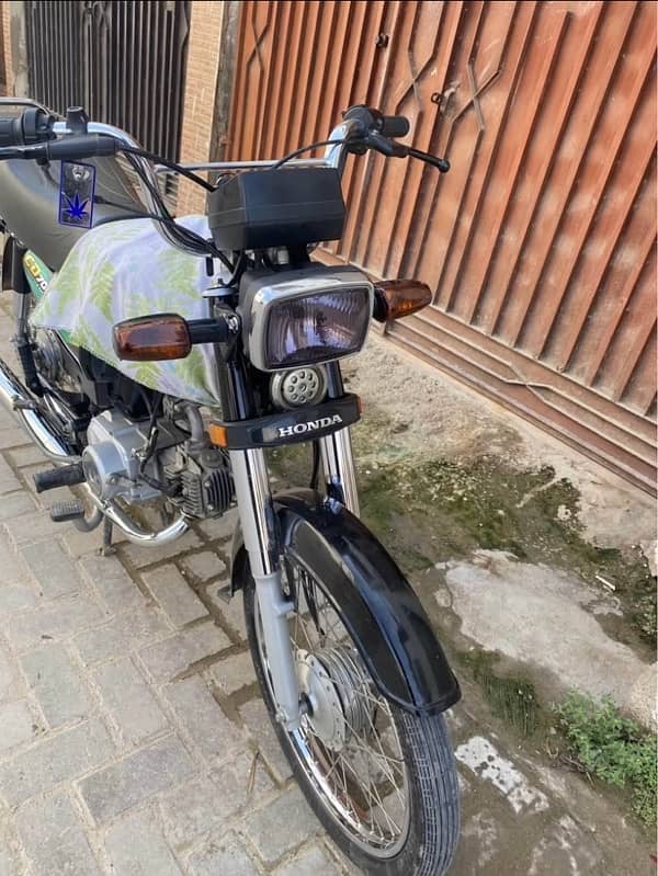 honda cd 70 2023 model karachi number 4