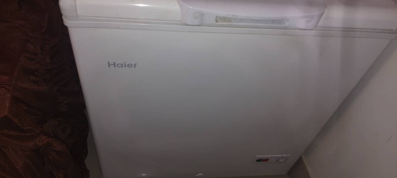 Haier deep freezer good condition 4