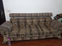 brown fown color sofa