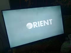 40 inches orient LED TV for sale with box