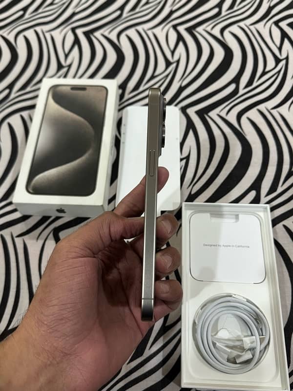 IPhone 15 Pro Max 256GB Pta Approved 4