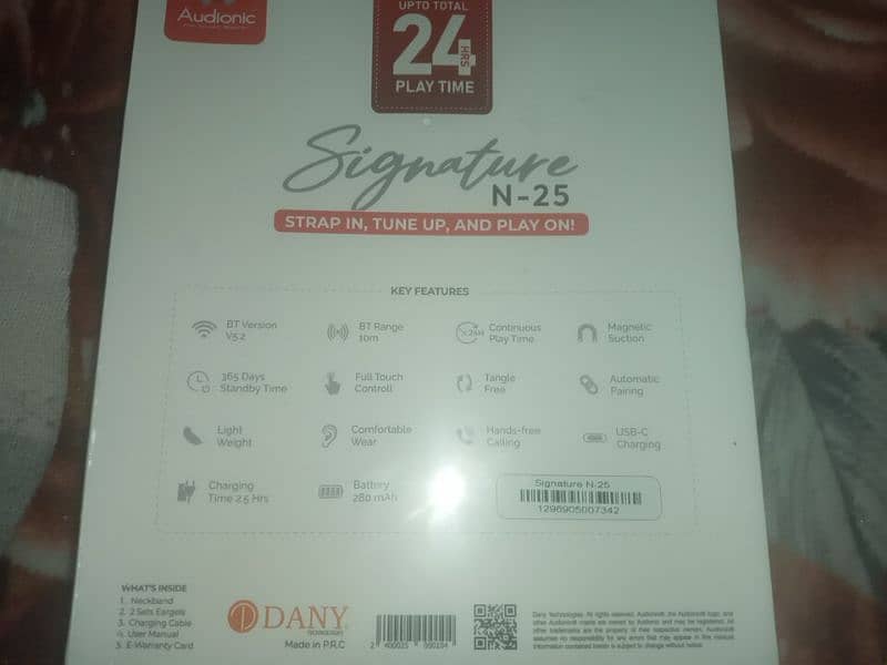 audionic signaturen-25 new box pack 1