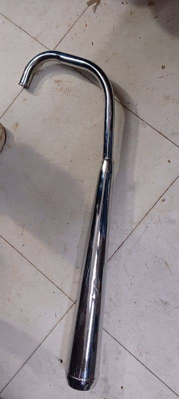 Honda 125 silencer 1