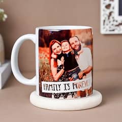 Customize your text or image on magic mug