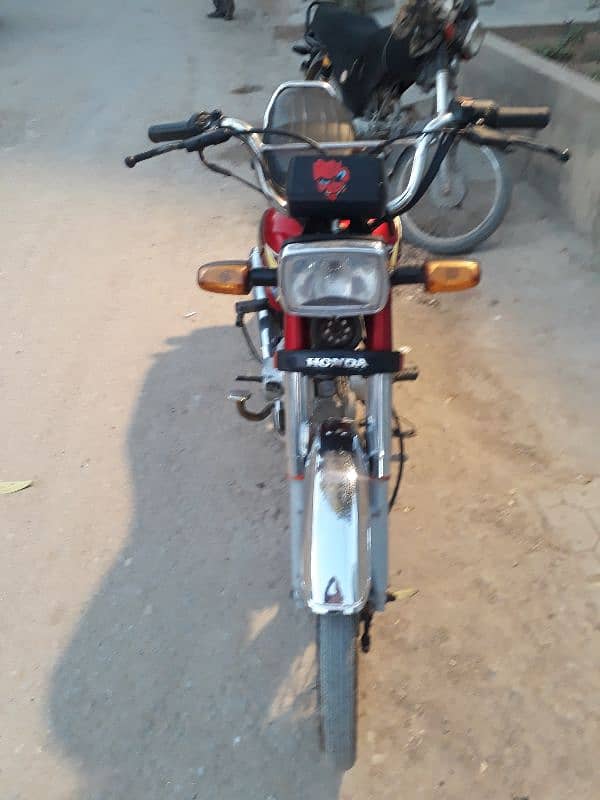 honda cd 70 in good condition 3