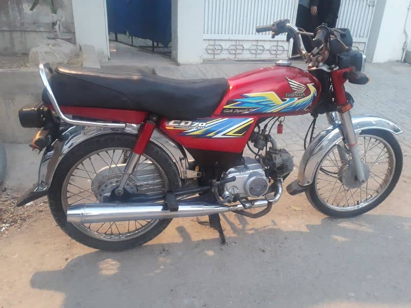 honda cd 70 in good condition 4