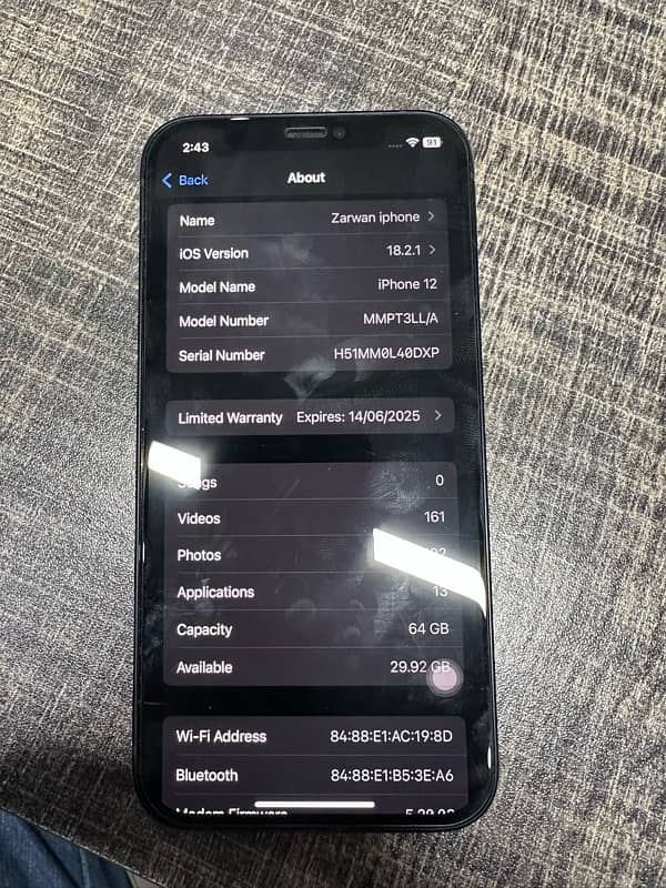 iphone 12 64gb Non pta Jv 4