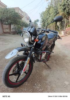 Yamaha YBR125 G Black color for sale