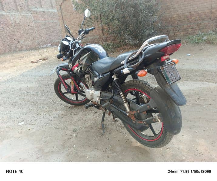 Yamaha YBR125 G Black color for sale 1