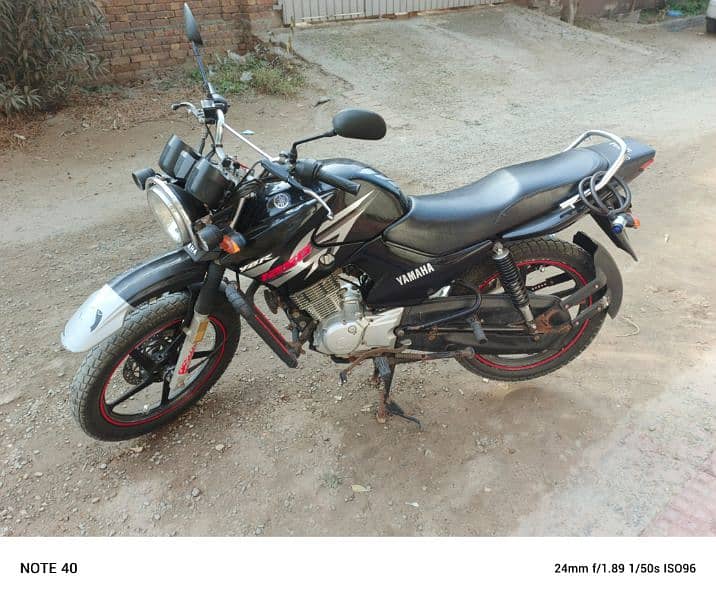 Yamaha YBR125 G Black color for sale 2