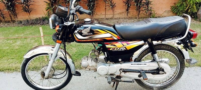 honda cd70 1st owner 2022 (0333-4114-400) 8