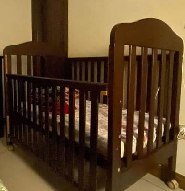 Zubaida's baby cot used only 1 year 2