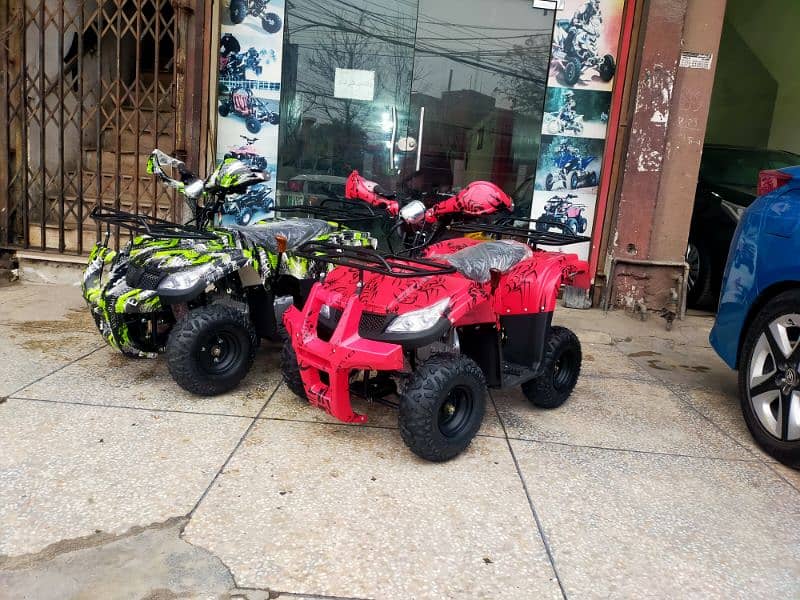 124cc Sports BMW Atv Quad 4 Wheels Bikes Delivery In All Pakistan 3