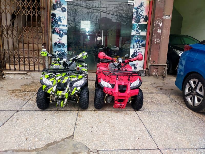 124cc Sports BMW Atv Quad 4 Wheels Bikes Delivery In All Pakistan 5