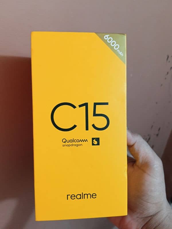 Realme C15 for sell 3