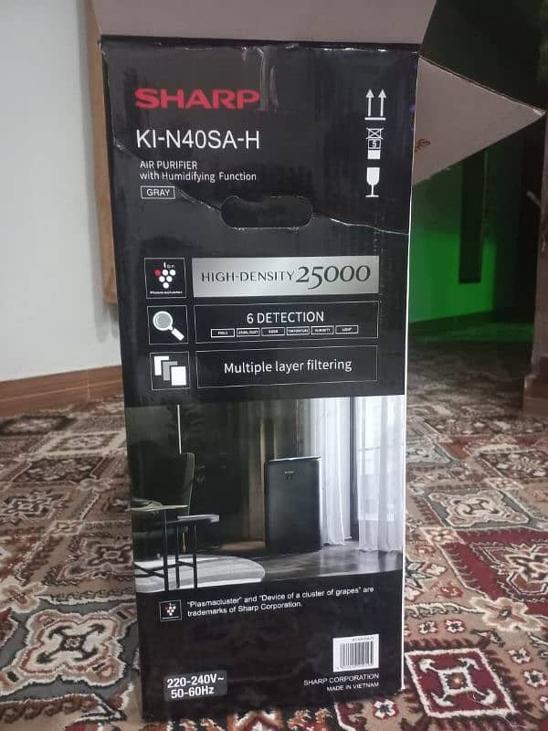 Sharp Air Purifier KI-N40SA-H 28M2 1