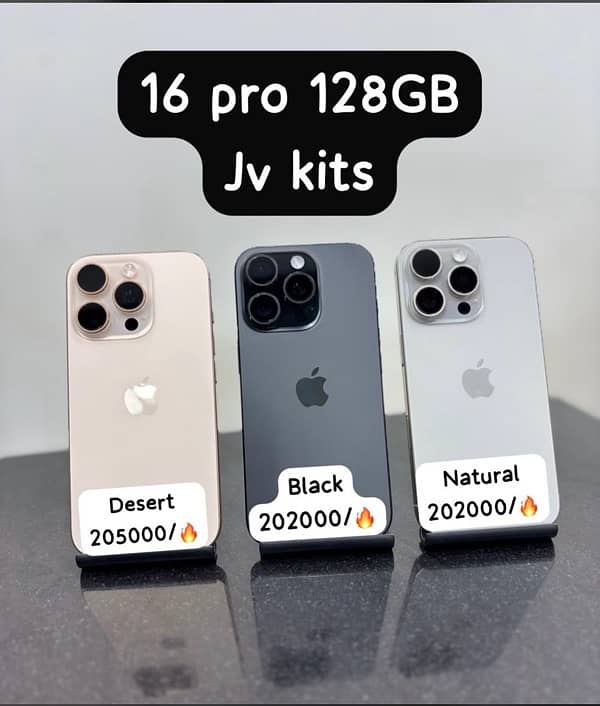 16 pro 128GB Jv kits 0