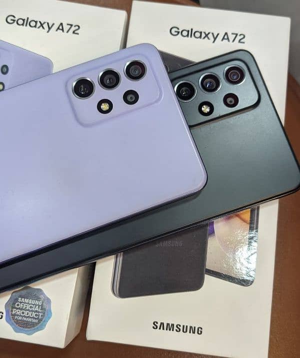 Samsung A72 PTA Approved 03290506093watsapp 1