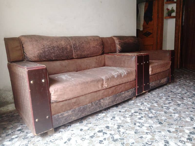 6 setr sofa set 2pc 1 PC or 3pcs for sale 1