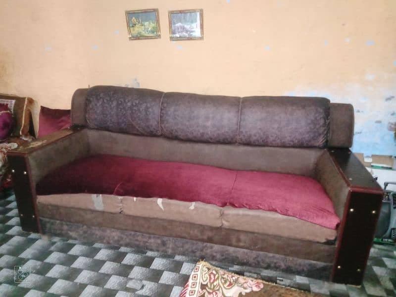 6 setr sofa set 2pc 1 PC or 3pcs for sale 4