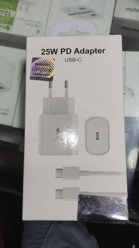 Samsung 25w pd Adapter with c-to-c cable 0