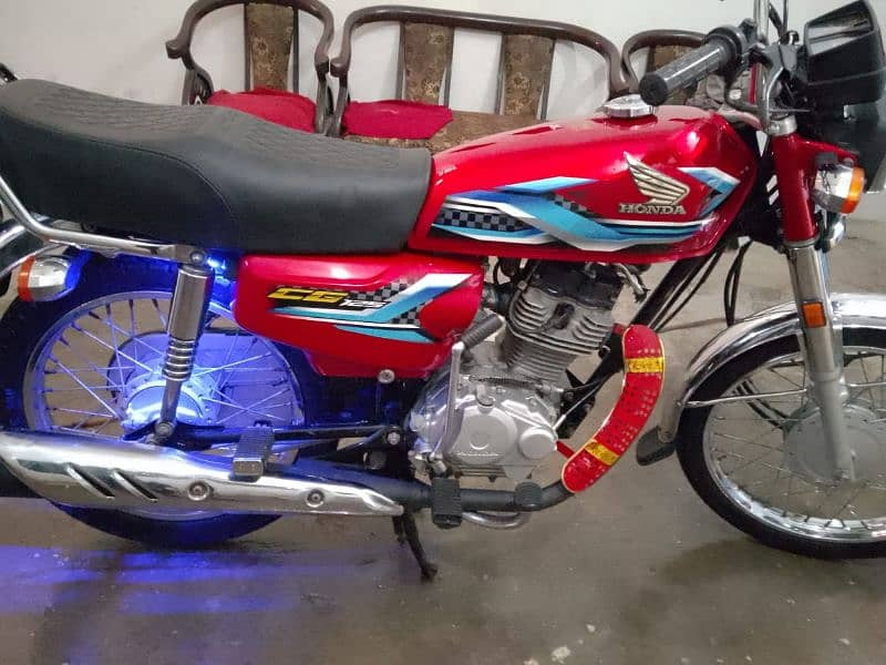 23 modl Punjab number honda Cg125 2