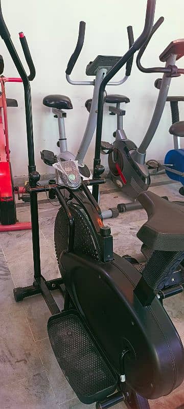 exercise cycle elliptical machine spin bike airbike recumbent cycle 6