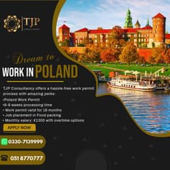 Poland Work Visa Available | Work Permit Visa Available | Visa Service