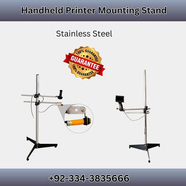 Expiry Date Printer Stand| Inkjet Printer Mounting Stand 0